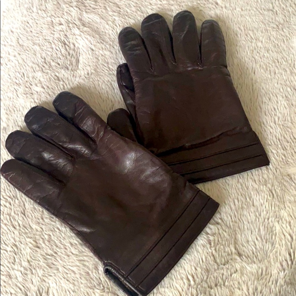Lamb skin Leather Gloves